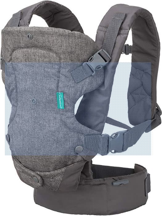 Ergonomic Baby Carrier with Hoodie Canopy | Adjustable Infant & Toddler Carrier