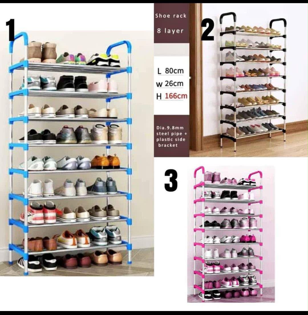 8-Tier Shoe Rack Organizer | Multi-Layer Space Saving Shoe Storage Shelf