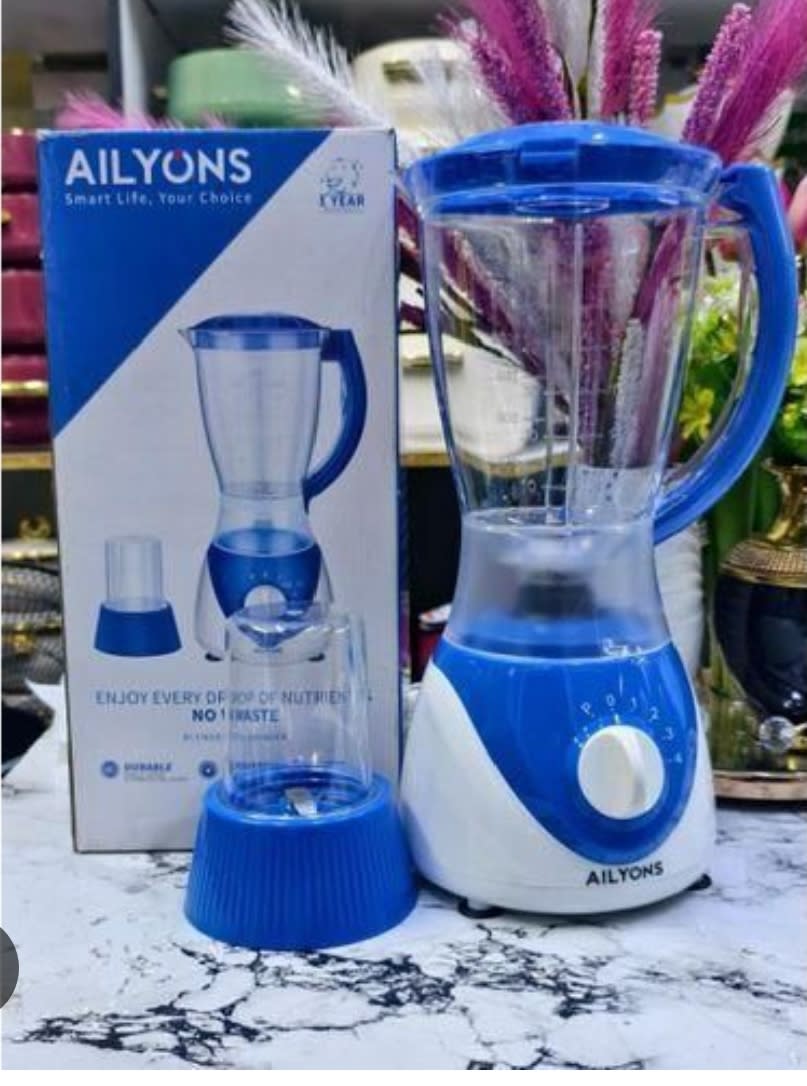 Ailyons 2-in-1 Blender & Grinder | Multi-Purpose Kitchen Mixer