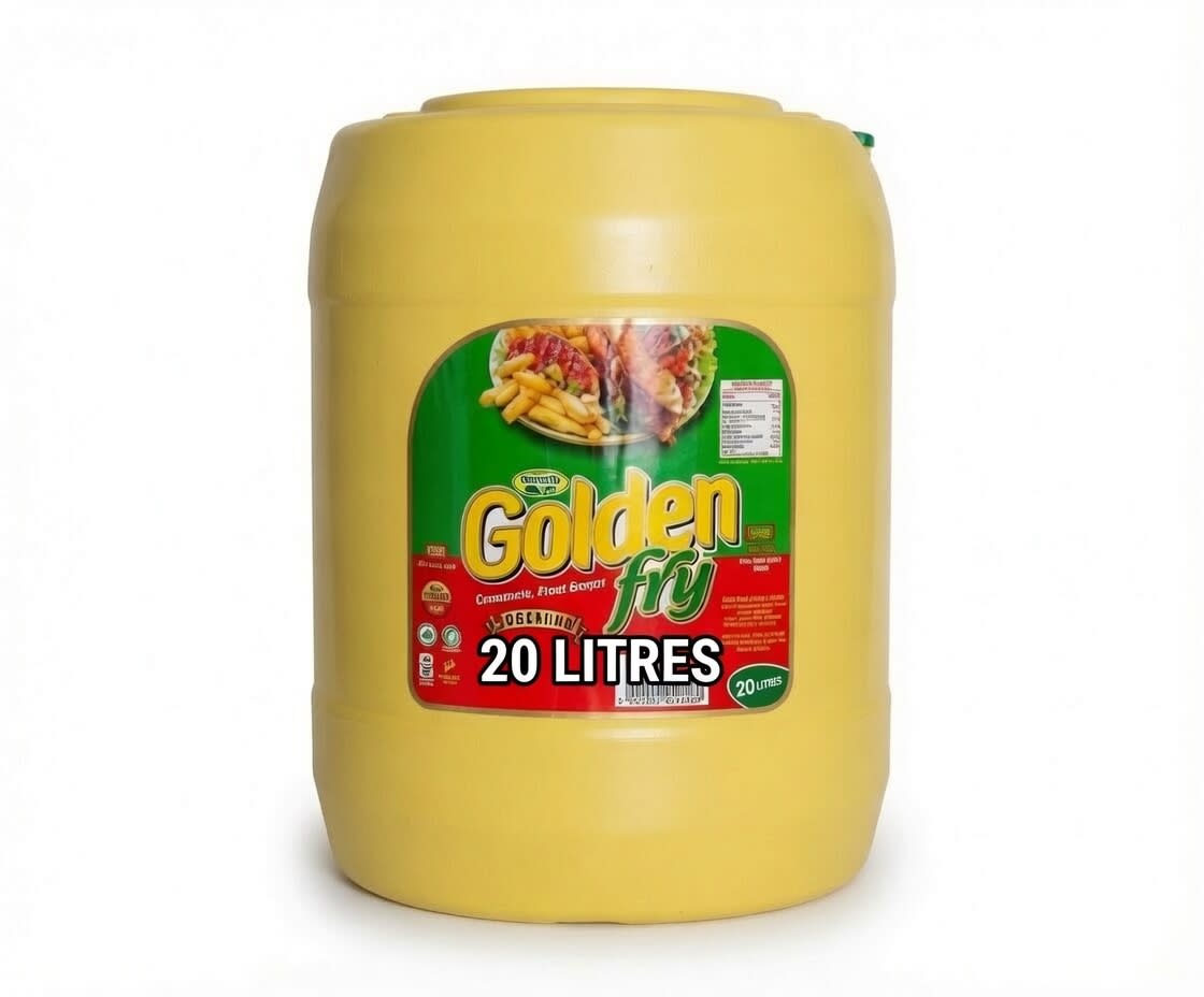 Golden Fry Cooking Oil 20Ltr | Premium Refined Cooking Oil for Healthy Everyday Cooking