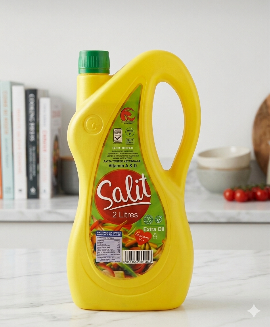Salit Vegetable Cooking Oil 2Ltr | Premium Healthy Vegetable Oil for Everyday Cooking