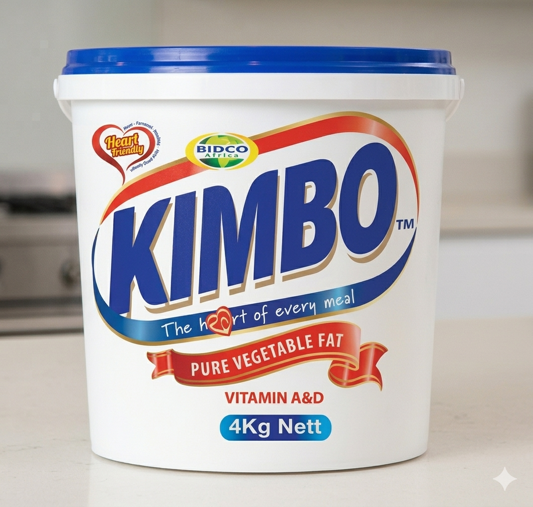 Kimbo Fat 4Kg | Premium Vegetable Cooking Fat for Baking, Frying & Cooking