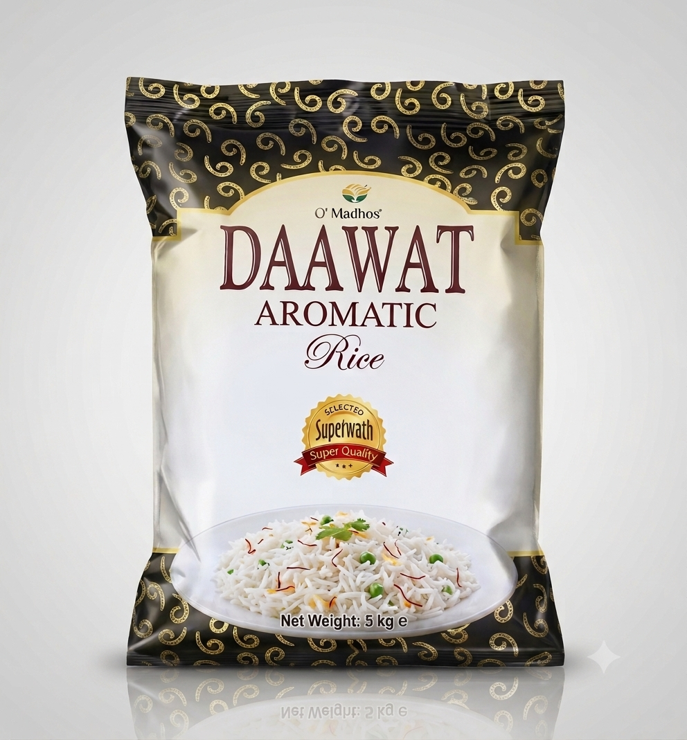 Daawat Aromatic Rice 5Kg – Premium Fragrant Long Grain Rice in Kenya for Pilau, Catering and Bulk Cooking