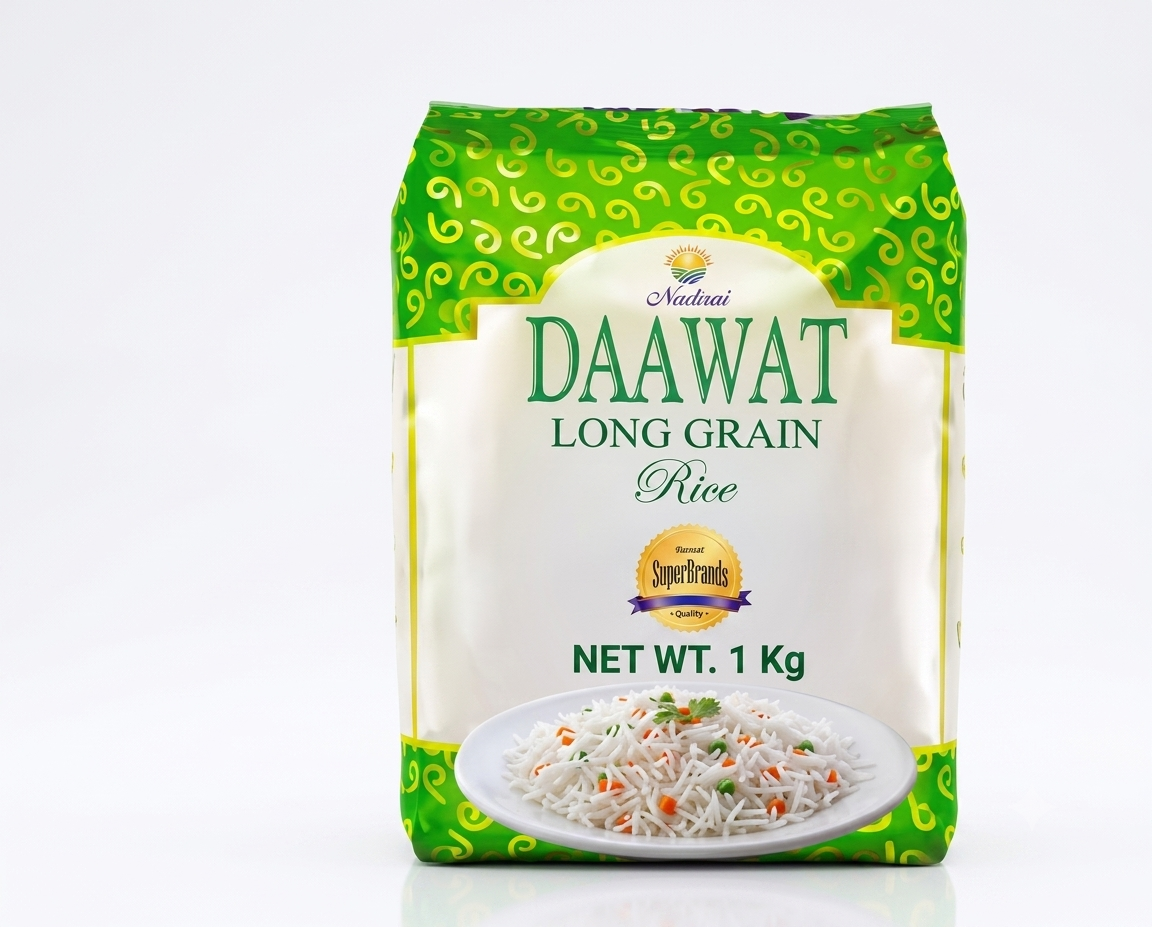 Daawat Long Grain Rice 1Kg – Premium Quality Long Grain Rice in Kenya for Pilau and Everyday Cooking