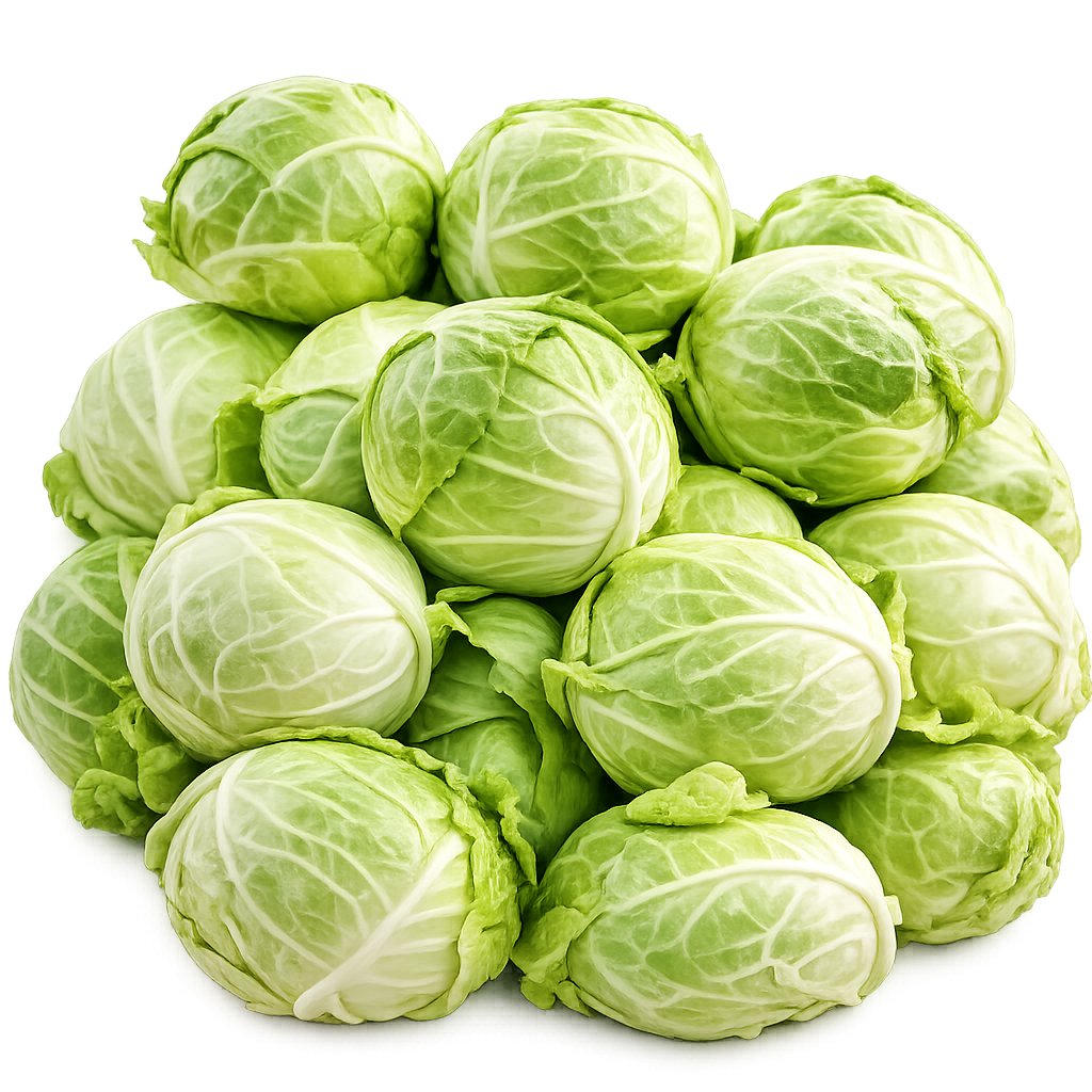 Fresh Mini Cabbage (Baby Cabbage) | Premium Organic Small Cabbage Bulk & Retail