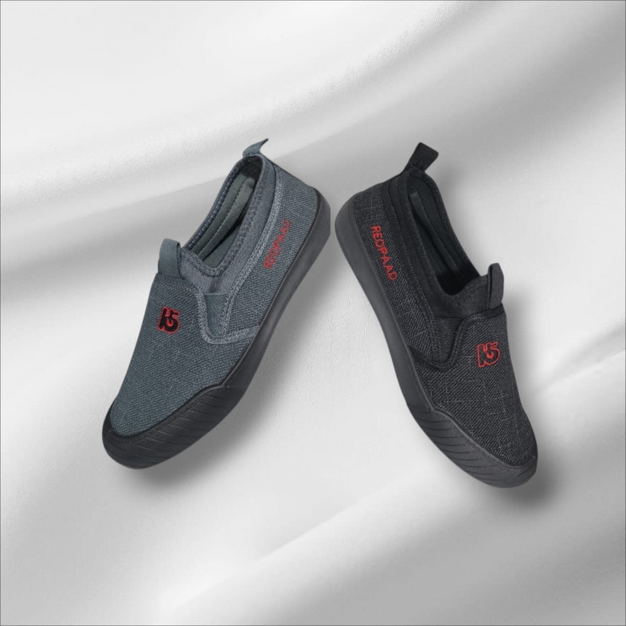 Men's Lightweight Canvas Slip-On Casual Walking Shoes