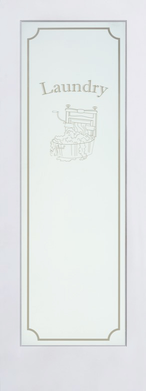 1 Lite Laundry interior door