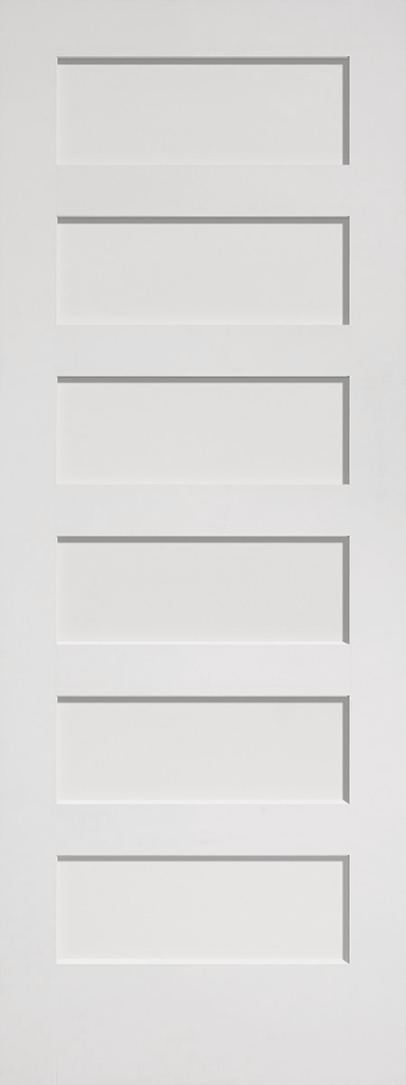 6 Panel Shaker interior door