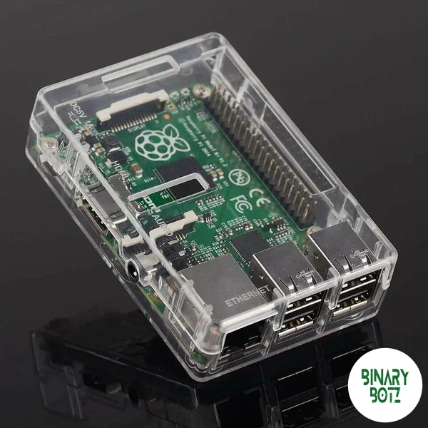 ABS Enclosure for Raspberry Pi 2 Model B & B+ - Durable Click-Together Case product image