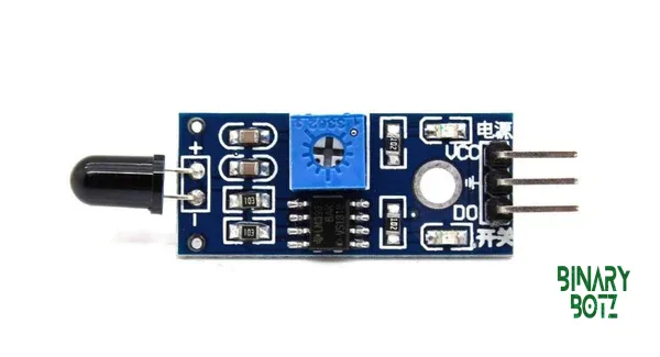 Arduino Flame Sensor Infrared Module 3.3-5V for Fire Detection product image