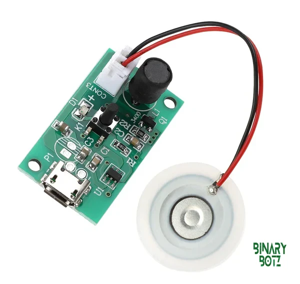 5V USB Ultrasonic Humidifier Spray Module – Acrylic for Arduino & DIY Projects product image