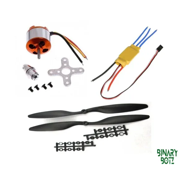A2212 1400KV Brushless Motor 30A ESC 1045 Propeller Set for Quadcopter Drone product image