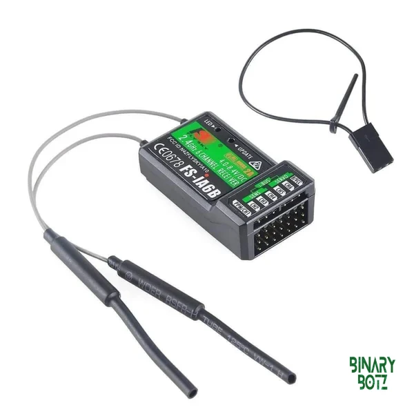 FlySky FS IA6B 6CH 2.4GHz PPM iBus Receiver for RC Drone & Arduino product image