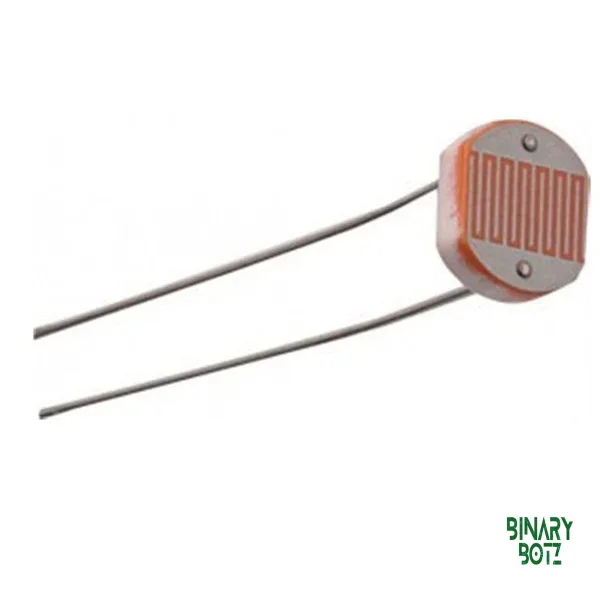 Ceramic LDR Photocell 5mm Light Sensor Pack of 10 for Arduino & ESP32 product image