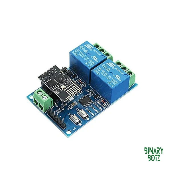 ESP8266 12V 2-Channel WiFi Relay Module for Arduino & Home Automation product image