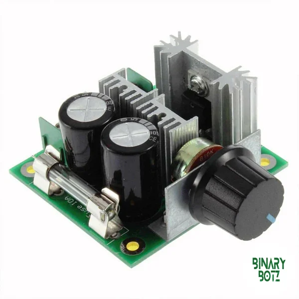 12V-40V 10A PWM DC Motor Speed Controller for Arduino, ESP32 & Robotics product image