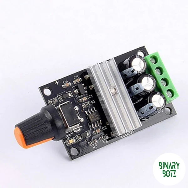 PWM DC Motor Speed Controller 6V-28V 3A for Arduino Robotics Projects product image