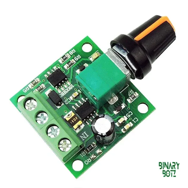 PWM DC Motor Speed Controller 1.8V-15V 2A for Arduino Robotics India product image
