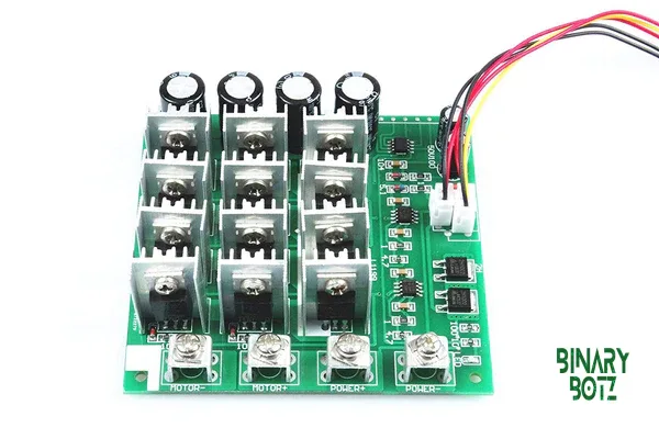 60A PWM DC Motor Speed Controller 10-55V 3300W for Arduino EV Robotics product image