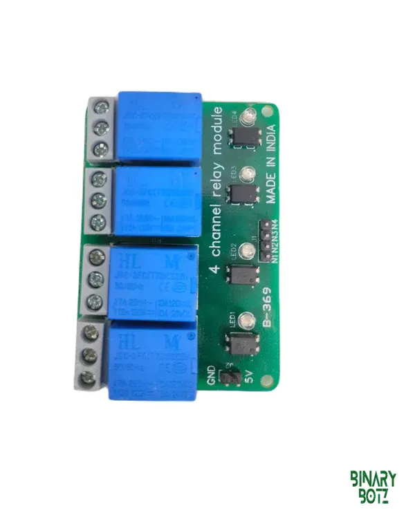 4 Channel 5V 10A Relay Module for Arduino ESP32 IoT Projects product image
