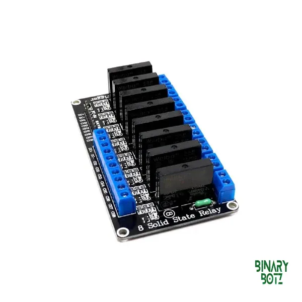 8-Channel 5V 2A SSR G3MB-202P Solid State Relay Module for Arduino ESP32 IoT product image