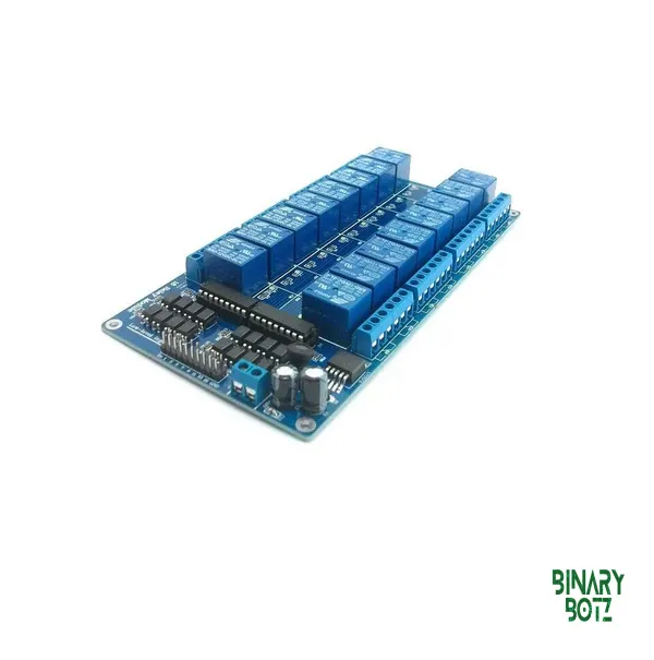 16-Channel 12V Relay Module Optocoupler Isolation for Arduino ESP32 product image