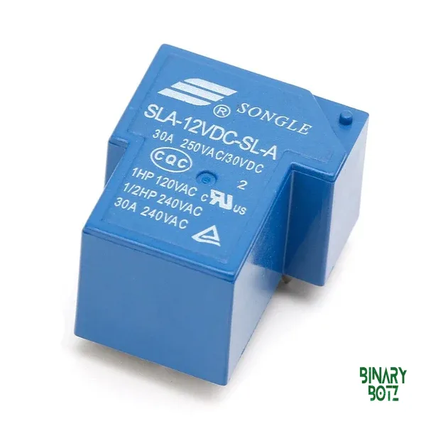 12V 30A 4-Pin Relay Module for Arduino, ESP32 & IoT Projects product image