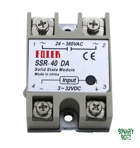 40A DC to AC Solid State Relay Module SSR-40DA for Arduino ESP32 product image