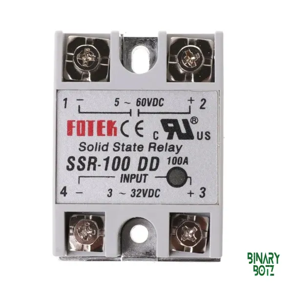 Fotek 100A DC-DC Solid State Relay 3-32VDC Trigger 5-200VDC product image