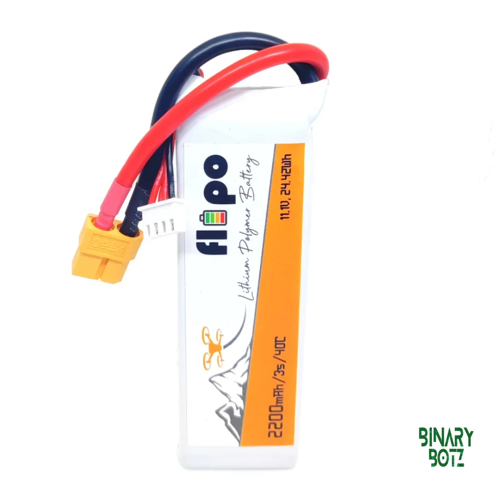 2200mAh 3S 11.1V 30C/60C LiPo Battery for Drone & Robotics product image