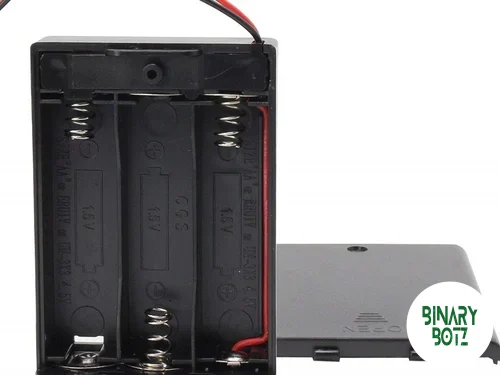 3-Slot 18650 Battery Holder Case with 5V/9V/12V Output Protection product image