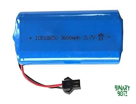 3.7V 3600mAh Lithium-Ion Battery for Arduino, ESP32, Robotics & DIY Projects product image
