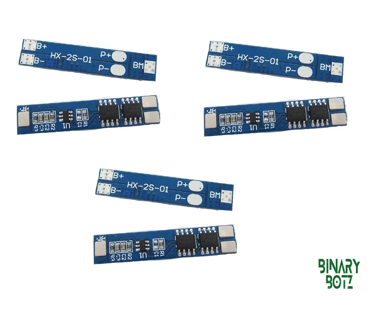 18650 2S 5A 8.4V Lithium Battery Charger BMS Module for Arduino & Robotics Projects - 3PCS product image