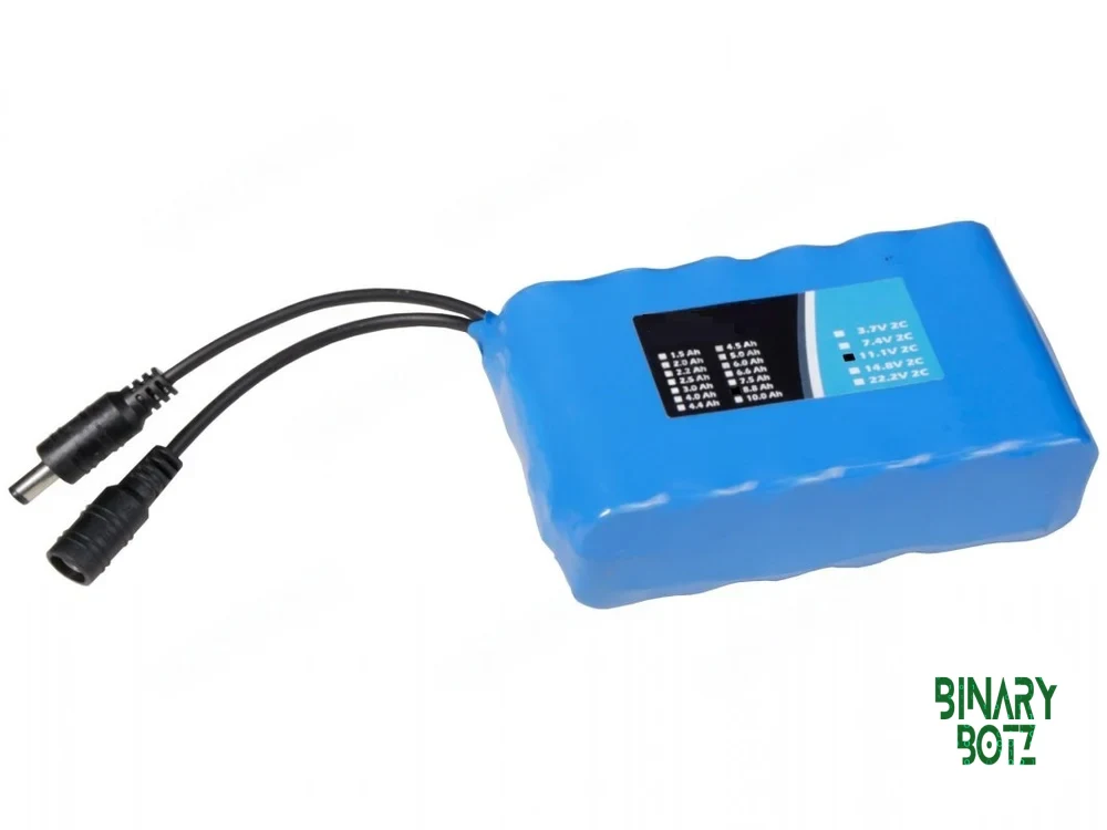 11.1V 10Ah Li-Ion Battery Pack 3S4P 20A for Arduino Robotics ESP32 product image