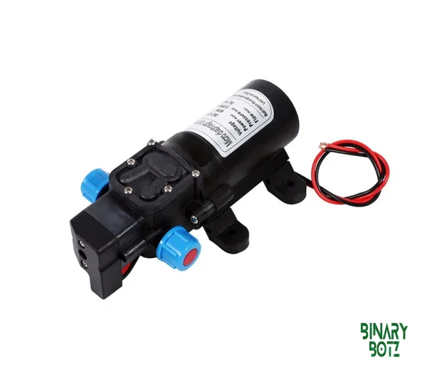 12V 60W High Pressure Diaphragm Water Pump 5L/min with Auto Pressure Switch product image