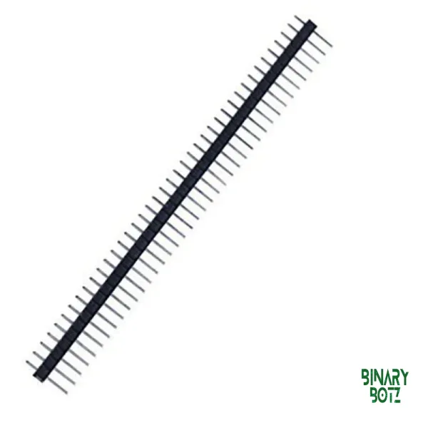2.54mm 1x40 Pin Male Header Strip for Arduino, ESP32 & PCB Projects product image