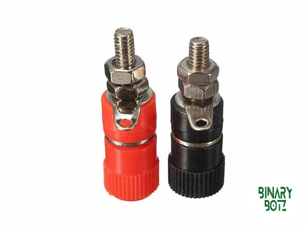 4mm Banana Plug Binding Post Nut Connector for Arduino, ESP32 & Robotics product image