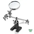 Precision Soldering Iron Stand with 3.5X/12X Glass Magnifier for Arduino, ESP32, DIY Projects product image