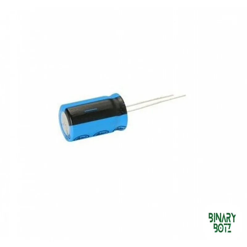 2200µF 16V Radial Electrolytic Capacitor for Arduino, ESP32 & Robotics product image