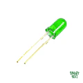 5mm Green LED 100 Pack – High Brightness 525nm for Arduino, ESP32 & Robotics product image