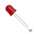 10mm Red DIP LED High Brightness (50pcs) for Arduino & IoT Projects product image