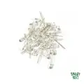 5mm White LED DIP High Brightness 6000-8000mcd 3.0V 20mA for Arduino & Robotics product image