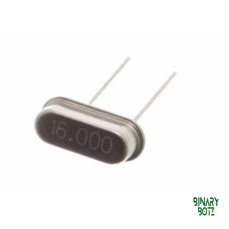 16MHz HC49/US Crystal Oscillator - Through-Hole 18pF ±30ppm for Arduino ESP32 product image
