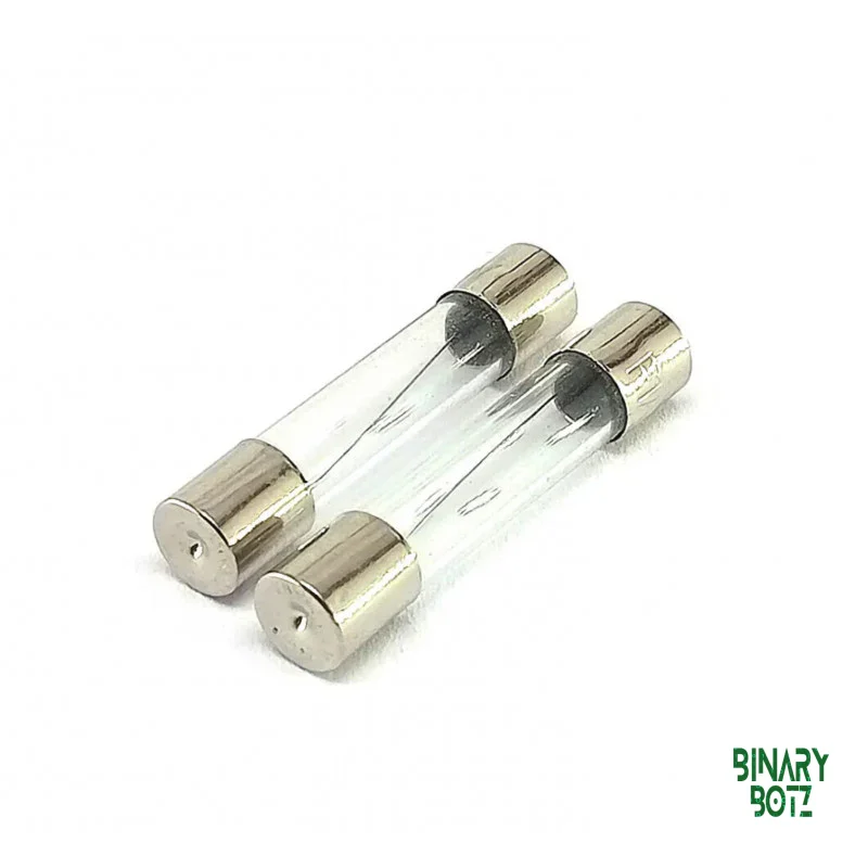 5A 250V Fast Acting Glass Fuse 5x20mm for Arduino & IoT Projects product image