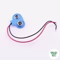 9V Battery Snap Connector with Red/Black Wires for Arduino, ESP32 & Robotics product image