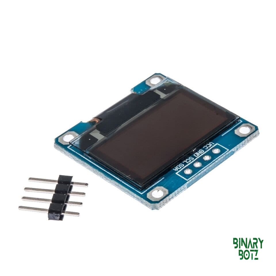 0.96" 128x64 Blue OLED Display Module I2C for Arduino ESP32 product image