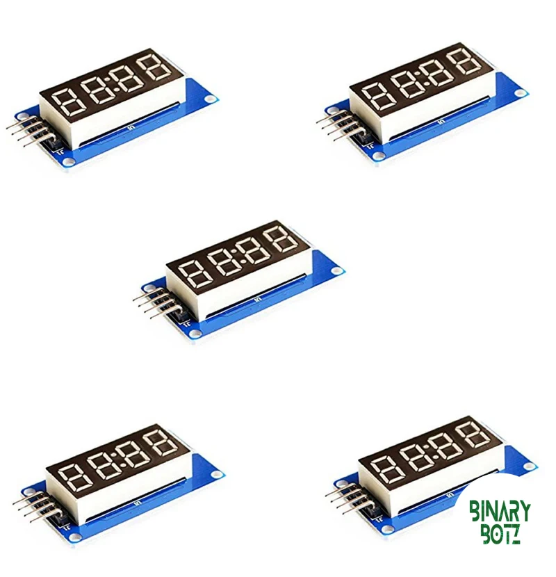 TM1637 4-Digit 7-Segment LED Display Module Red for Arduino ESP32 product image