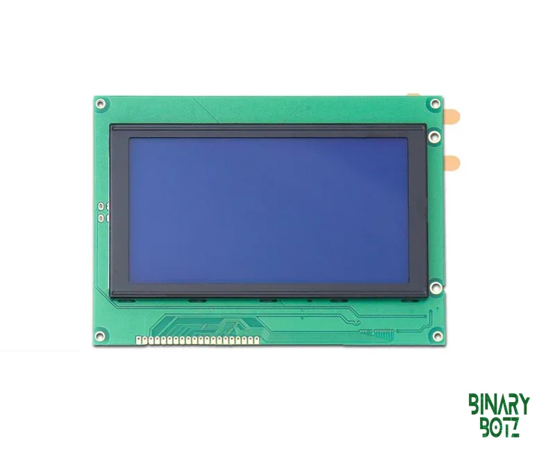 White Graphic LCD Display Module For Arduino ESP32 Projects product image