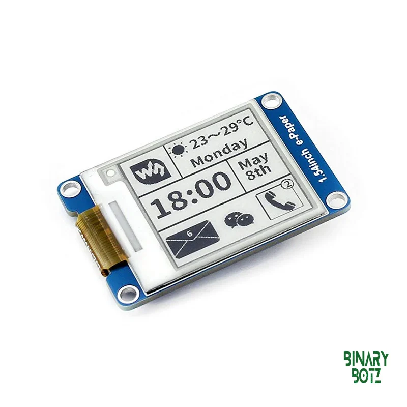 1.54 inch E-Paper Display Module 200x200 for Arduino ESP32 STM32 product image