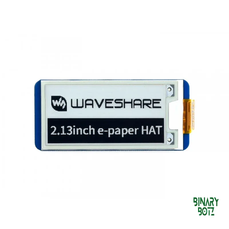 2.13" E-Ink Display HAT for Raspberry Pi & Arduino - Black & White SPI product image